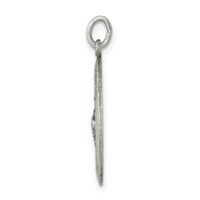 Sterling Silver Antiqued Saint Jude Thaddeus Medal view 2
