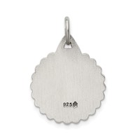 Sterling Silver Antiqued Saint Jude Thaddeus Medal view 4