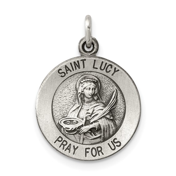 Sterling Silver St. Lucy Pendants