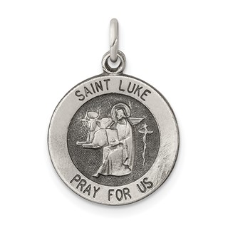 Sterling Silver St. Luke Pendants