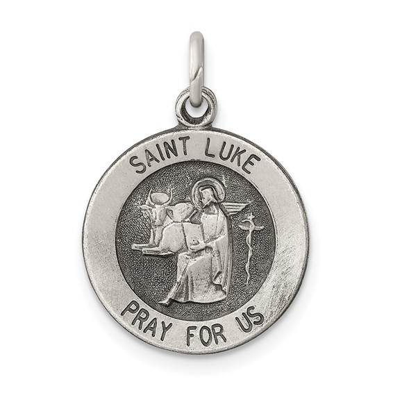 Sterling Silver St. Luke Pendants