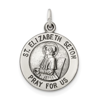 Sterling Silver St. Elizabeth Seton Pendants