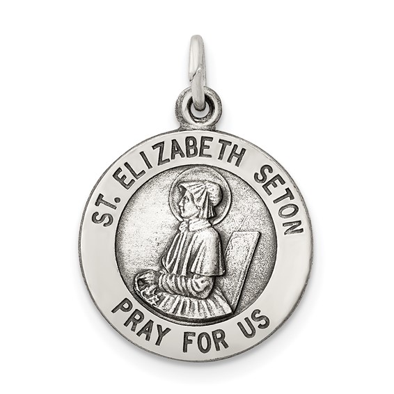 Sterling Silver St. Elizabeth Seton Pendants