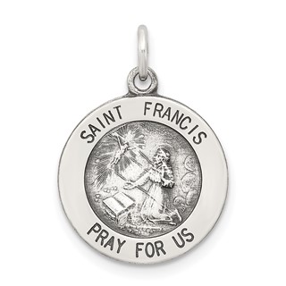 Sterling Silver St. Francis Pendants