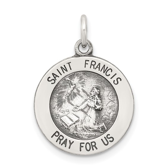 Sterling Silver St. Francis Pendants