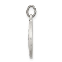 Sterling Silver Antiqued Saint Francis of Assisi Medal view 2