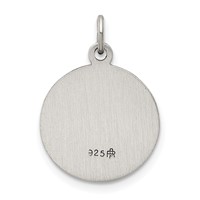 Sterling Silver Antiqued Saint Gerard Medal view 4
