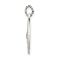 Sterling Silver Antiqued St. Gerard Medal Pendant view 2