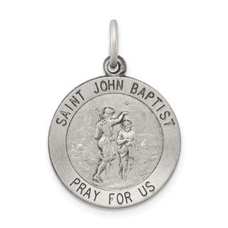 Sterling Silver St. John the Baptist Pendants