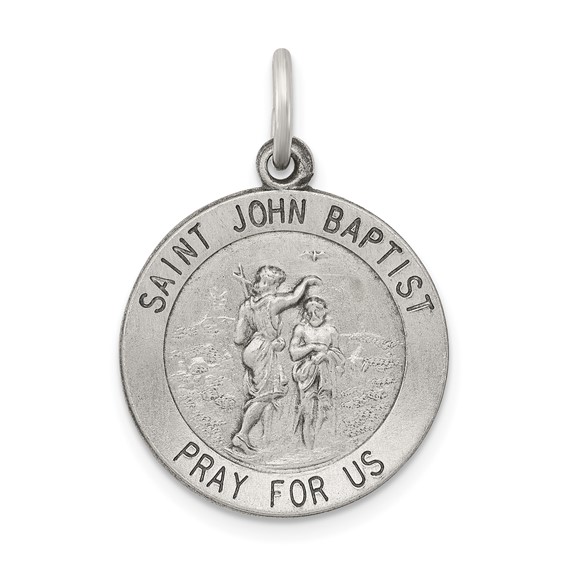 Sterling Silver St. John the Baptist Pendants