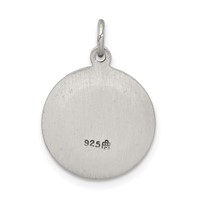 Sterling Silver Antiqued Saint Martha Medal view 3