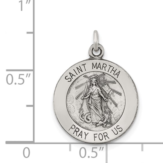 Sterling Silver St. Martha Pendants