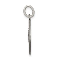 Sterling Silver Antiqued Saint Martha Medal view 2