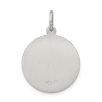 Sterling Silver Antiqued Saint Martha Medal view 3