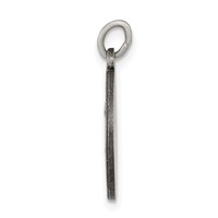 Sterling Silver Antiqued Saint Matthew Medal view 2