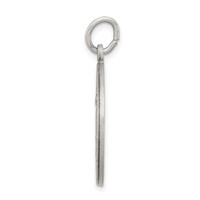 Sterling Silver Antiqued Saint Matthew Medal view 2
