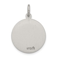 Sterling Silver Antiqued Saint John Neumann Medal view 4