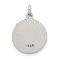 Sterling Silver Antiqued Saint Peter Medal view 4