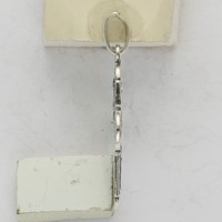 Sterling Silver Antiqued Reversible 4-way Medal view 2