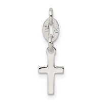 Sterling Silver Cross Charm view 4