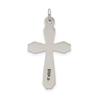 Sterling Silver Antiqued Cross Pendant view 4