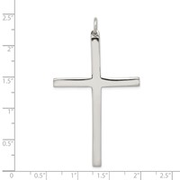 Sterling Silver Latin Cross Pendant view 3