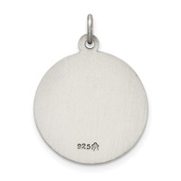 Sterling Silver Antiqued Confirmation Medal view 4