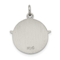 Sterling Silver Antiqued Holy Spirit Medal view 4