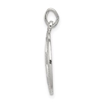 Sterling Silver Star of David Disc Charm view 2