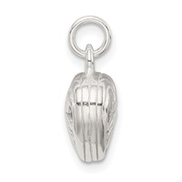 Sterling Silver Heart Charm view 2