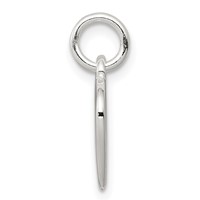 Sterling Silver Love Heart Charm view 2