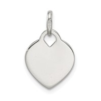 Sterling Silver Heart Pendant view 4