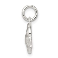 Sterling Silver Heart Daughter Charm view 2