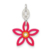Sterling Silver Enameled Charm view 4