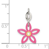 Sterling Silver Enameled Charm view 3