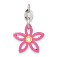 Sterling Silver Enameled Charm view 1