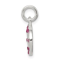 Sterling Silver Pendant with Stellux Crystal Angel view 2