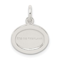 Sterling Silver Pendant with Stellux Crystal Angel view 4