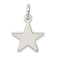 Sterling Silver Star Pendant view 4
