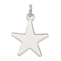 Sterling Silver Star Pendant view 4