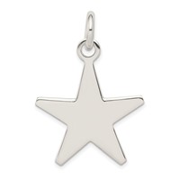 Sterling Silver Star Pendant view 1