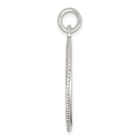 Sterling Silver Reversible Best Friend Friends Apart But Always Together 2-Piece Break-Apart Heart Pendant view 2