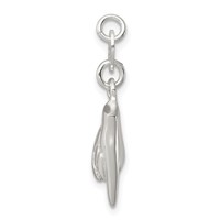 Sterling Silver Rock on Charm view 2