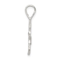 Sterling Silver Polished # 1 Mom Charm view 2