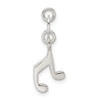 Sterling Silver Music Note Charm view 4