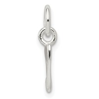 Sterling Silver Music Note Charm view 2