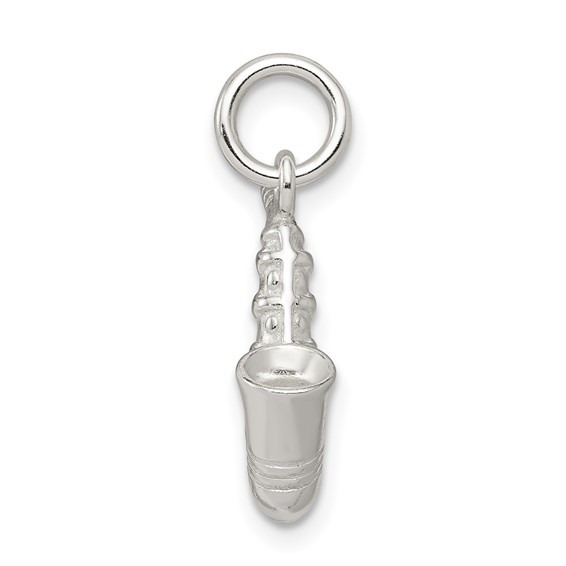 Sterling Silver Saxophone Charm