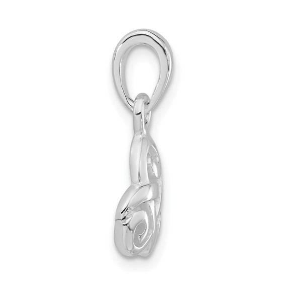 Sterling Silver Polished Fancy Charm
