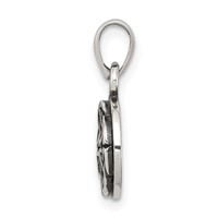 Sterling Silver Antiqued Celtic Pendant view 2