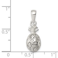 Sterling Silver Pineapple Pendant view 3